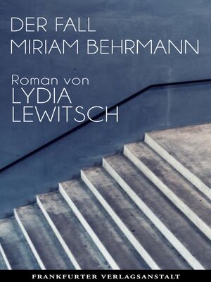 cover image of Der Fall Miriam Behrmann